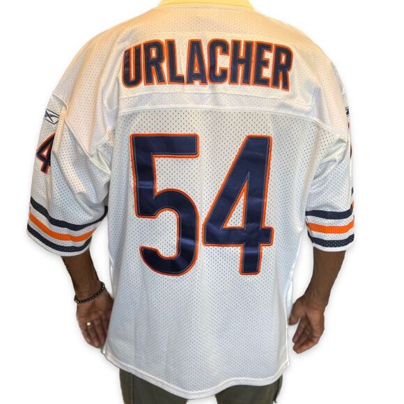 Urlacher Chicago Bears Super Bowl XLI Reebok Authentic NFL Equipment Jersey- 2XL - Picture 2 of 14